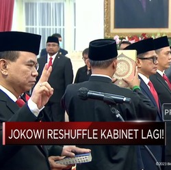 Video: Jokowi Reshuffle Lagi! Ini Daftar Menteri & Wamen Baru