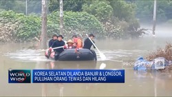 Korsel Dilanda Banjir & Longsor, Puluhan Orang Tewas & Hilang