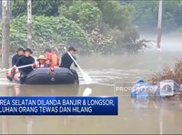 Korsel Dilanda Banjir & Longsor, Puluhan Orang Tewas & Hilang