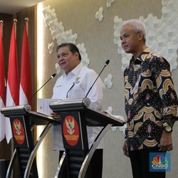 Airlangga: Hari Ini Pasti Saya Dekat dengan Mas Ganjar!
