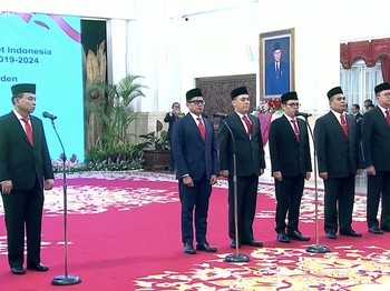 Ini Daftar Menteri Baru Hasil Reshuffle Jokowi Juli 2023