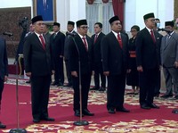 Jokowi Lantik 5 Wakil Menteri, Segini Gajinya!