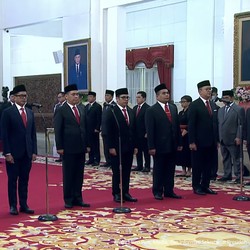 Ini Para Tamu Reshuffle Kabinet Jokowi, Wiranto-Mardiono