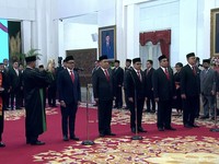 Ini Para Tamu Reshuffle Kabinet Jokowi, Wiranto-Mardiono