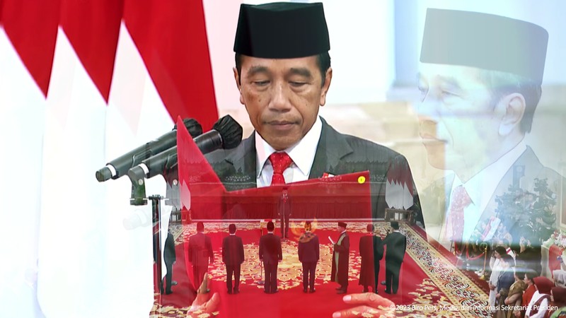 Reshuffle Tiba-Tiba Jokowi di 2023
