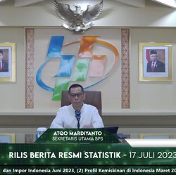 Breaking News: Neraca Dagang RI Juni 2023 Surplus US$3,45 M
