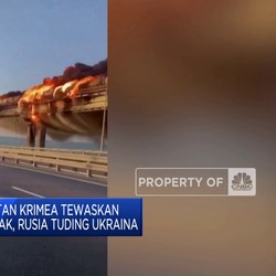 Serangan Ke Jembatan Krimea Tewaskan 2 Orang