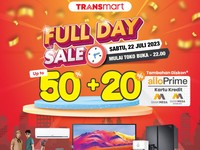 Transmart Full Day Sale Besok, Beli Kulkas Diskon Rp 3 Jutaan