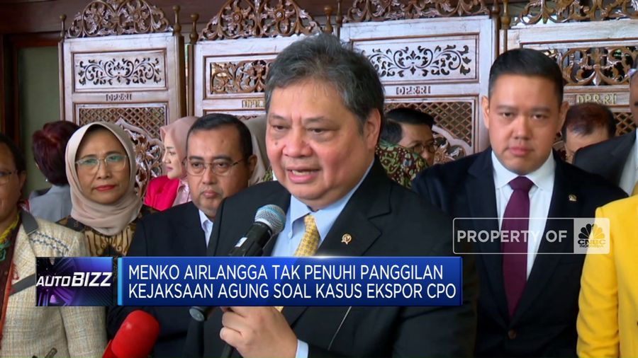 Airlangga Tak Penuhi Panggilan Kejagung Soal Kasus Ekspor CPO
