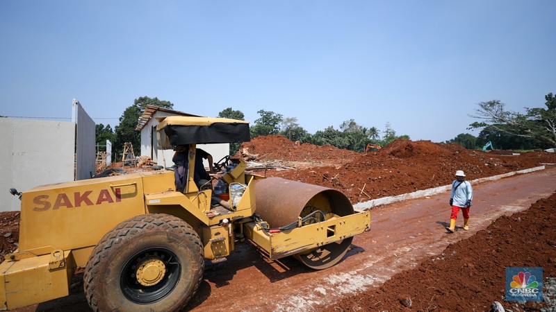 Kawasan Eco Town di Sawangan, Depok, Jawa Barat, Selasa (18/7/2023). (CNBC Indonesia/Tri Susilo) Kawasan Eco Town di Sawangan, Depok, Jawa Barat, Selasa (18/7/2023). (CNBC Indonesia/Tri Susilo)