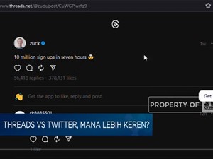 Video: Threads vs Twitter, Mana Lebih Keren?