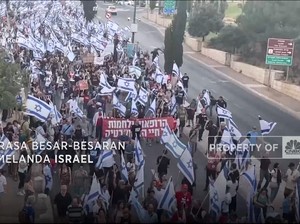 Israel Chaos. Warga & Militer 'Ngamuk