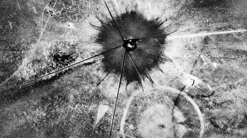 FILE - Dr. J. Robert Oppenheimer, creator of the atom bomb, is shown at his study at the Institute for Advanced Study, in Princeton, N.J., Dec. 15, 1957. A new film on Oppenheimer's life and his role in the development of the atomic bomb as part of the Manhattan Project during World War II opens in theaters on Friday, July 21, 2023.   (AP Photo/John Rooney, File)