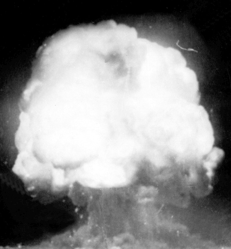 Oppenheimer New Mexico Legacy FILE - Dr. J. Robert Oppenheimer, creator of the atom bomb, is shown at his study at the Institute for Advanced Study, in Princeton, N.J., Dec. 15, 1957. A new film on Oppenheimer's life and his role in the development of the atomic bomb as part of the Manhattan Project during World War II opens in theaters on Friday, July 21, 2023. (AP Photo/John Rooney, File)