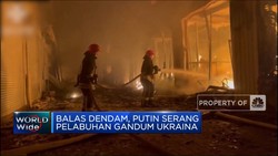 Video: Balas Dendam, Putin Serang Pelabuhan Gandum Ukraina