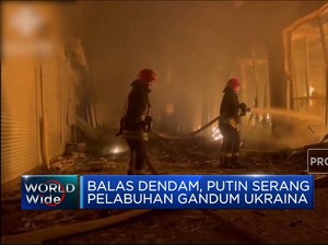 Video: Balas Dendam, Putin Serang Pelabuhan Gandum Ukraina