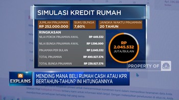 Video: Beli Rumah Cash Atau KPR, Cek Dulu Untung Ruginya