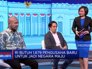 Pengusaha RI Cuma 3,4%, Target Jadi Negara Maju Masih Jauh?
