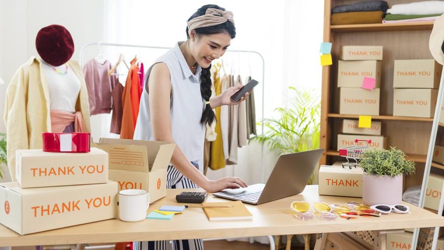 Ilustrasi Ecommerce. (Dok. Freepik)