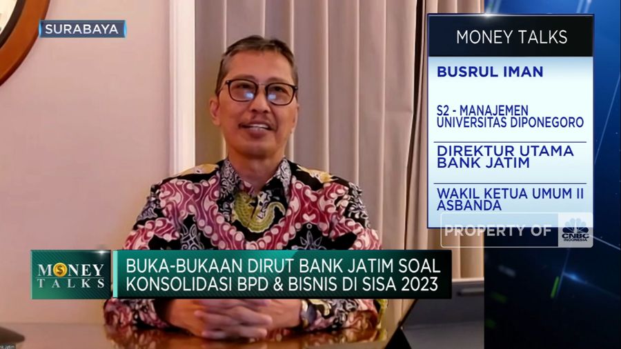 Konsolidasi Ala Bank Jatim, Gaet BPD NTB Syariah Bentuk KUB(CNBC Indonesia TV)