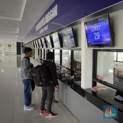 Wah! Mirip Bandara, Loket Terminal Kampung Rambutan Kinclong