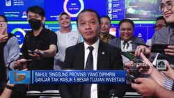 Bahlil Singgung Provinsi yang Dipimpin Ganjar