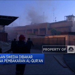 Kedutaan Swedia Dibakar Karena Rencana Pembakaran Al-Qur'an