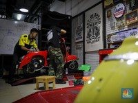 Prabowo Beri Subsidi Sampai Rp 6 Juta/Unit Ubah Motor BBM ke Listrik