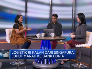 Logistik RI Kalah Dari Singapura, Luhut Marah ke Bank Dunia