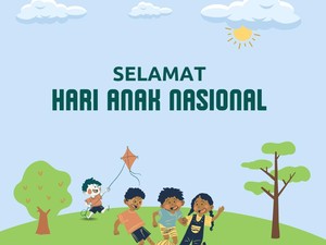 Sejarah Hari Anak Nasional dan 25 Twibbon Keren untuk Merayakannya