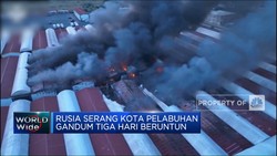 Video: Rusia Serang Kota Pelabuhan Gandum 3 Hari Beruntun