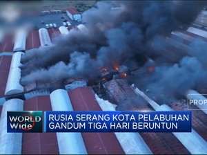 Video: Rusia Serang Kota Pelabuhan Gandum 3 Hari Beruntun