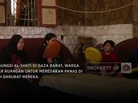 Video: Cuaca Panas Mendidih Perburuk Krisis Listrik di Gaza