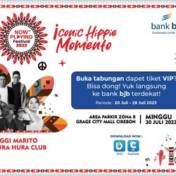 Mau Tiket VIP Now Playing Festival Cirebon 2023? Ini Caranya