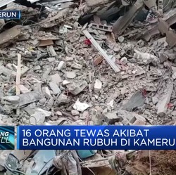 16 Orang Tewas Akibat Bangunan Rubuh di Kamerun