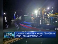 Kapal Penyeberangan Tenggelam, 15 Orang Meninggal