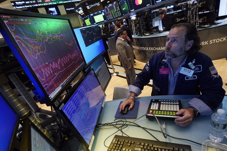 Ilustrasi Wall Street. (AP/Richard Drew)