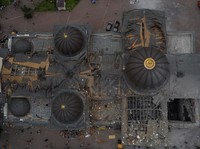 Putin Ngamuk! Katedral Bersejarah Ukraina Hancur Dibombardir