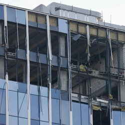 Kaca-Kaca Pecah, Potret Mencekam Drone Hantam Moskow
