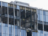 Kaca-Kaca Pecah, Potret Mencekam Drone Hantam Moskow