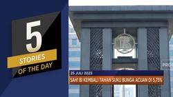BI Tahan Suku Bunga di 5,75% Hingga Apple Digugat Rp15