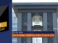 BI Tahan Suku Bunga di 5,75% Hingga Apple Digugat Rp15
