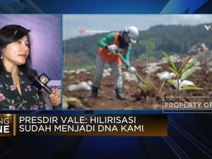 Vale Dukung Penuh Hilirisasi Nikel RI