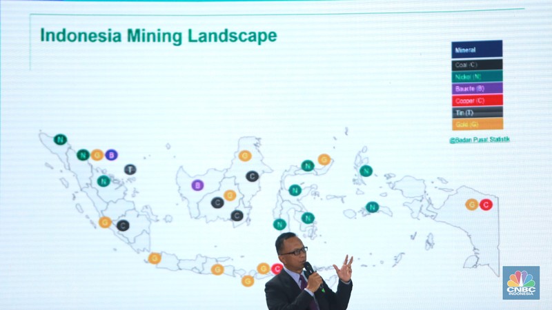 Suasaana peserta CNBC Indonesia Nickel Conference 2023 pada Selasa, (25/7/2023). Suasaana peserta CNBC Indonesia Nickel Conference 2023 pada Selasa, (25/7/2023). (CNBC Indonesia/Faisal Rahman)