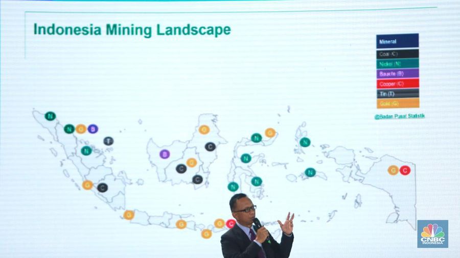 Suasaana peserta CNBC Indonesia Nickel Conference 2023 pada Selasa, (25/7/2023). (CNBC Indonesia/Faisal Rahman)
