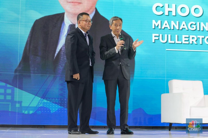 Suasaana peserta CNBC Indonesia Nickel Conference 2023 pada Selasa, (25/7/2023). (CNBC Indonesia/Faisal Rahman)