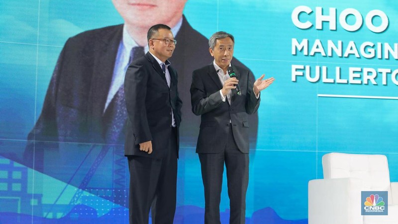 Suasaana peserta CNBC Indonesia Nickel Conference 2023 pada Selasa, (25/7/2023). (CNBC Indonesia/Faisal Rahman)