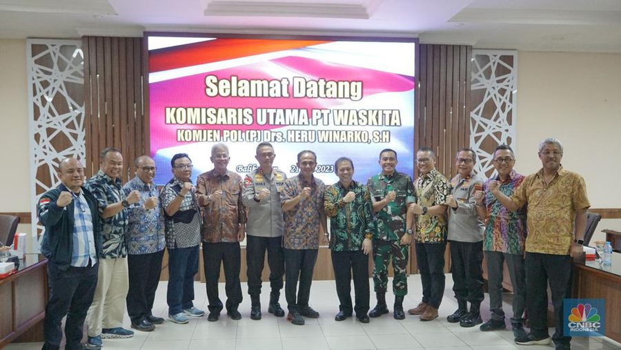 Rapat Koordinasi Pemprov Kaltim dengan Waskita Karya dalam pengerjaan proyrk IKN.