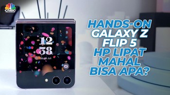 Hands-On Galaxy Z Flip 5, HP Lipat Mahal Bisa Apa?