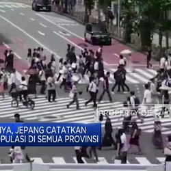 Jepang Catatkan Penurunan Populasi di Semua Provinsi